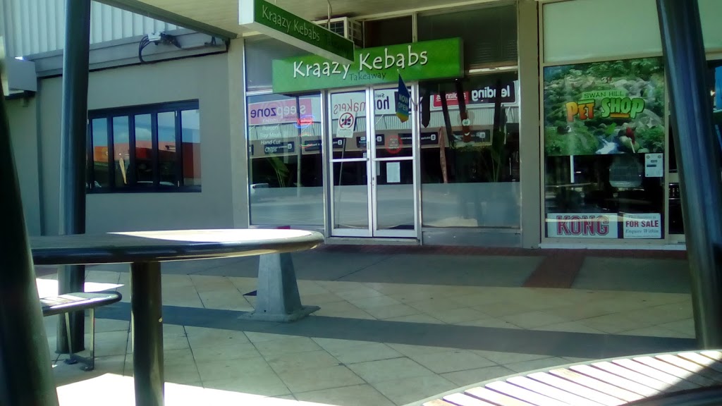 Kraazy Kebabs | meal takeaway | 107 Campbell St, Swan Hill VIC 3585, Australia | 0350325448 OR +61 3 5032 5448