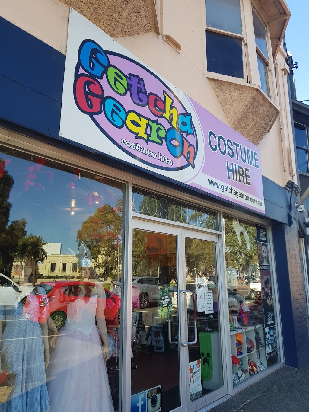 Getcha Gearon Costumes | clothing store | 151 Mercer St, Geelong VIC 3220, Australia | 0352981579 OR +61 3 5298 1579