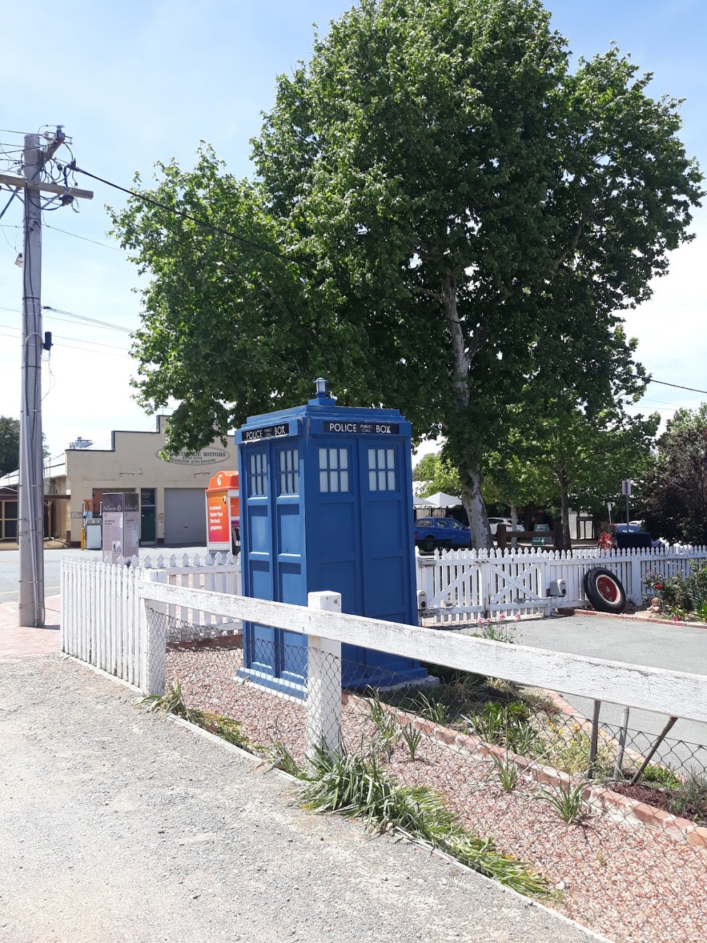 Doctor Who Tardis In Town | Hall ACT 2618, Australia