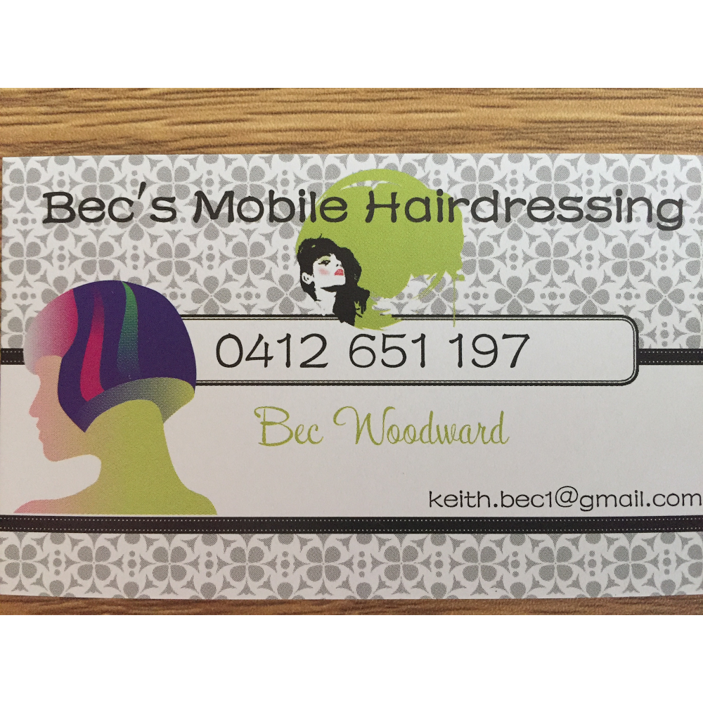 Bec`s Mobile Hairdressing | hair care | 475 Wanna Wanna Rd, Carwoola NSW 2620, Australia | 0412651197 OR +61 412 651 197