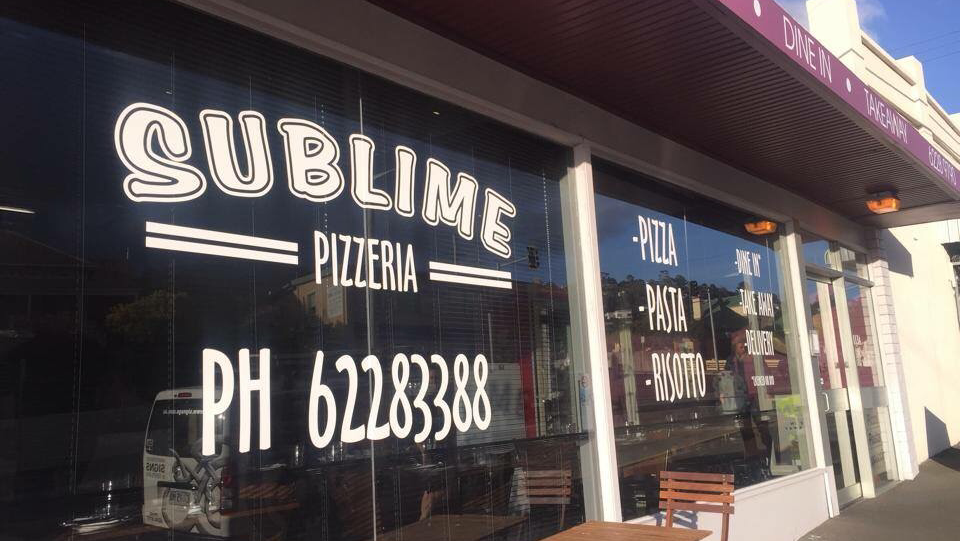 Sublime Pizzeria | 113A Augusta Rd, Lenah Valley TAS 7008, Australia | Phone: (03) 6228 3388