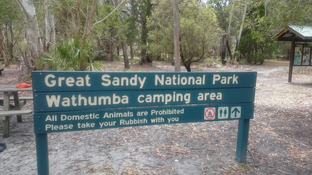 Wathumba Camp Site | campground | Wathumba Rd, Fraser Island QLD 4581, Australia