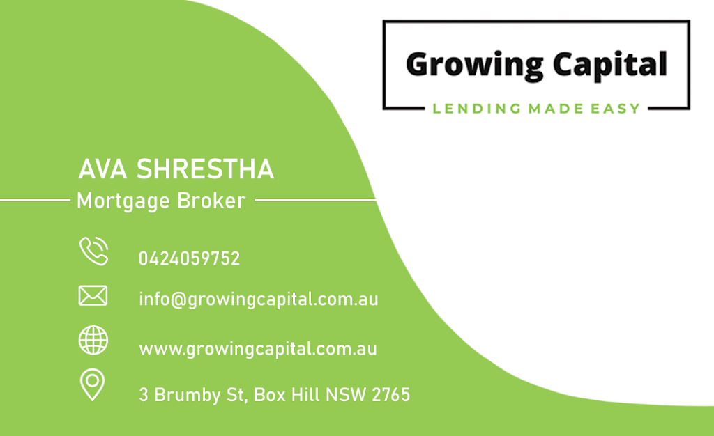 Growing Capital | 3 Brumby St, Box Hill NSW 2765, Australia | Phone: 0424 059 752