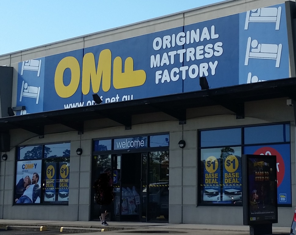 Original Mattress Factory | furniture store | Shop 6/28 Central Ave, South Nowra NSW 2541, Australia | 0244232744 OR +61 2 4423 2744