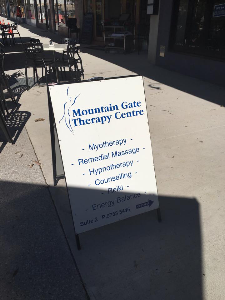 Mountain Gate Therapy Centre - Myotherapy, Remedial Massage, | health | Level 1, Shop 40A Mountain Gate Shopping Centre, 1880 Ferntree Gully Rd, Ferntree Gully VIC 3156, Australia | 0419134105 OR +61 419 134 105
