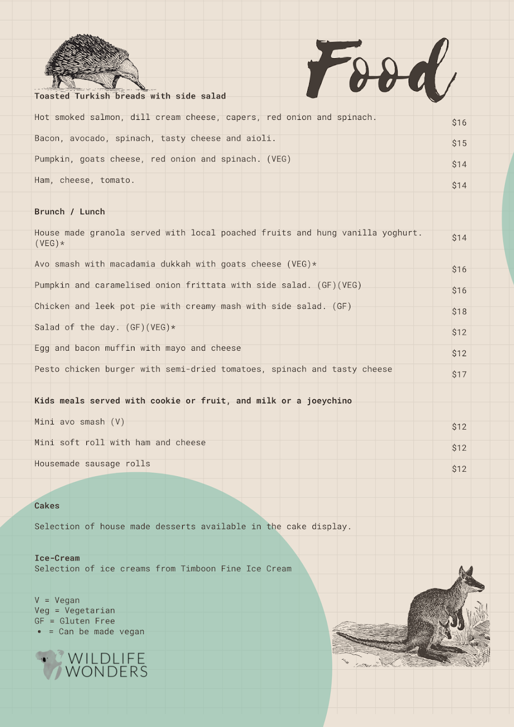 Emu Cafe at Wildlife Wonders | cafe | 475 Great Ocean Rd, Apollo Bay VIC 3233, Australia | 1300099467 OR +61 1300 099 467