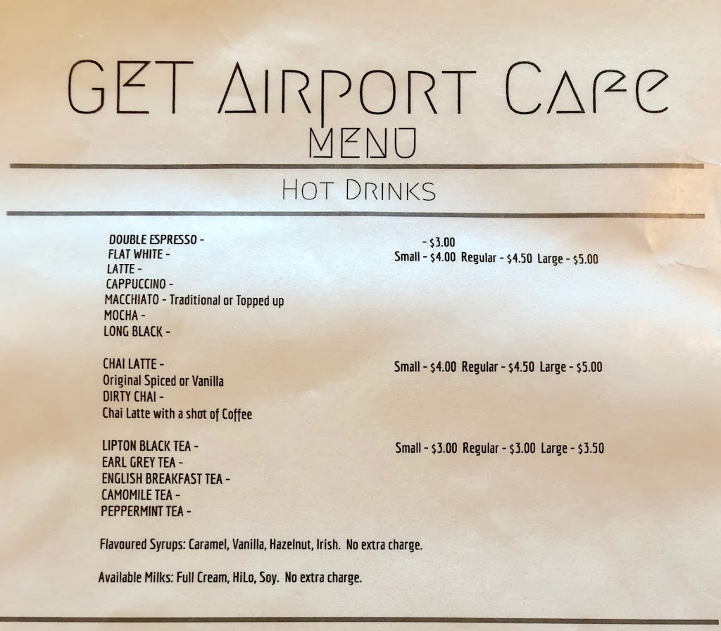GET Airport Cafe | cafe | Geraldton WA 6530, Australia | 0437787660 OR +61 437 787 660