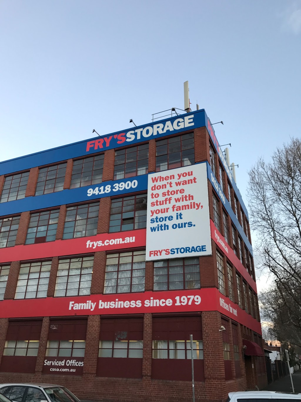 Frys Storage | storage | 200 Alexandra Parade, Fitzroy VIC 3065, Australia | 0394183900 OR +61 3 9418 3900