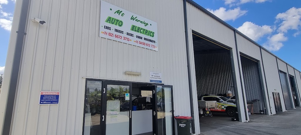 Mt Warning Auto Electrics | car repair | 25 Honeyeater Cct, South Murwillumbah NSW 2484, Australia | 0266723713 OR +61 2 6672 3713