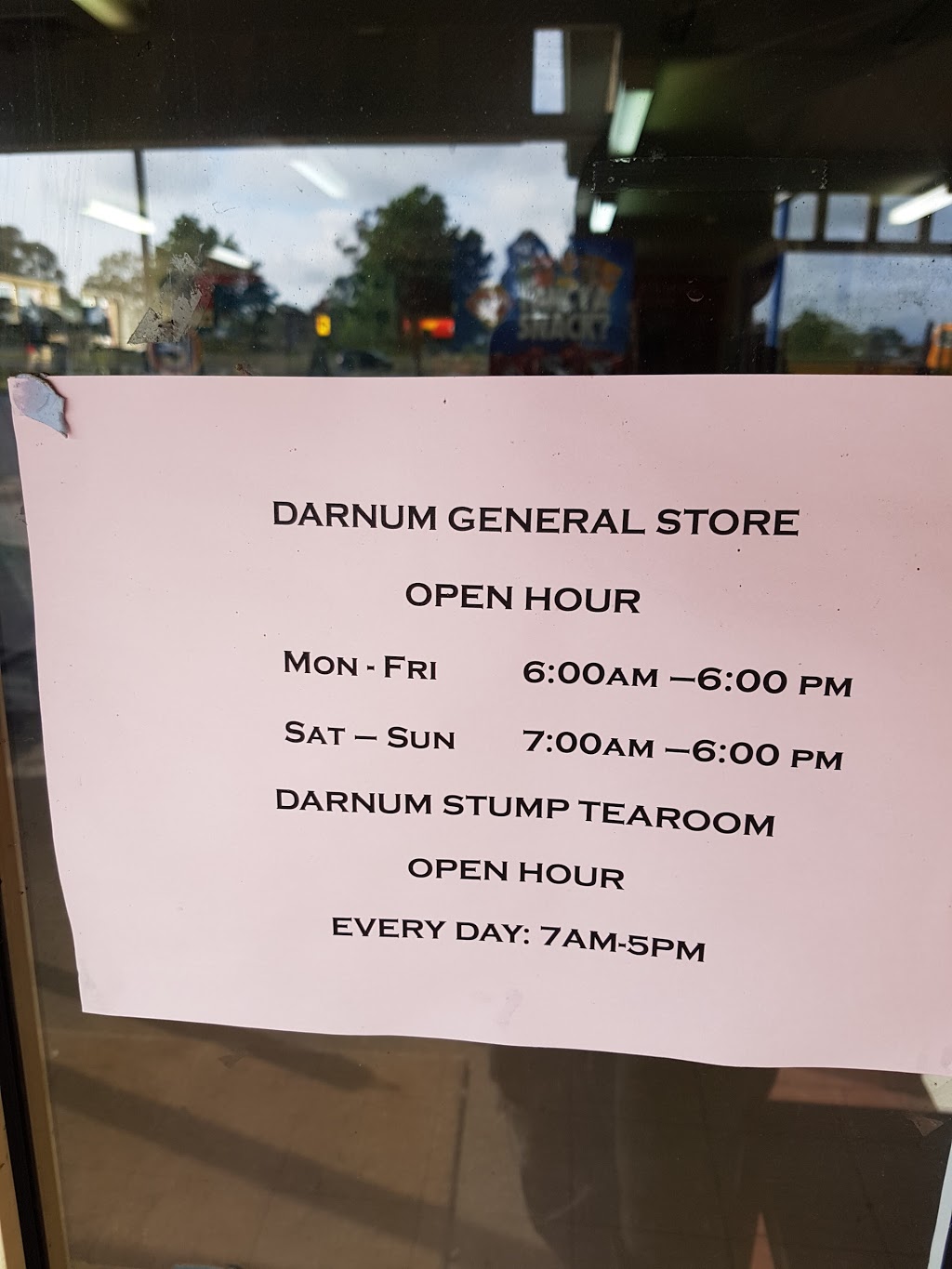 Darnum General Store | post office | 456 Princes Hwy, Darnum VIC 3822, Australia | 0356278340 OR +61 3 5627 8340