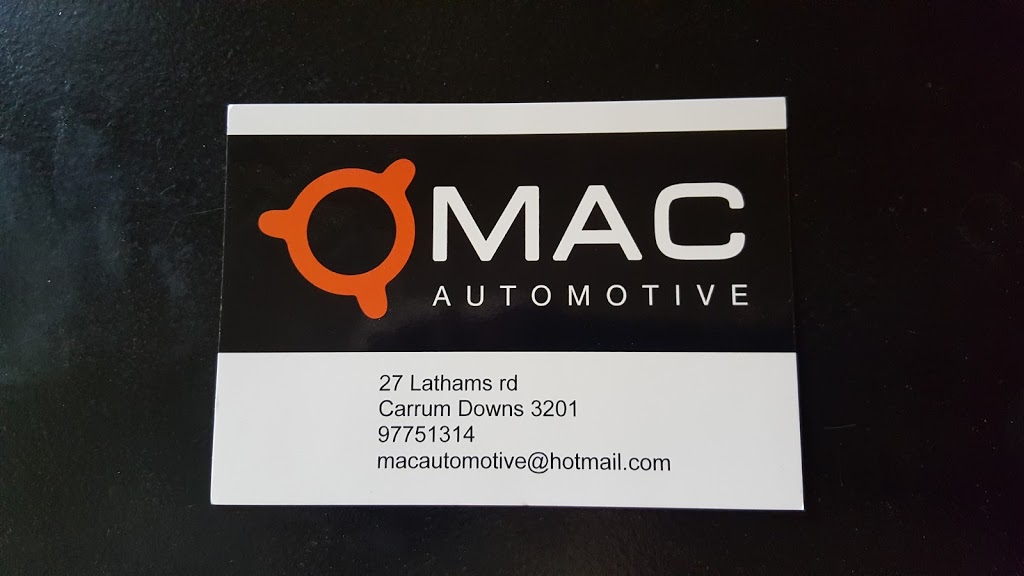 M.A.C Automotive | car repair | 12-14 Hartwood Ct, Chelsea Heights VIC 3196, Australia | 0397751314 OR +61 3 9775 1314
