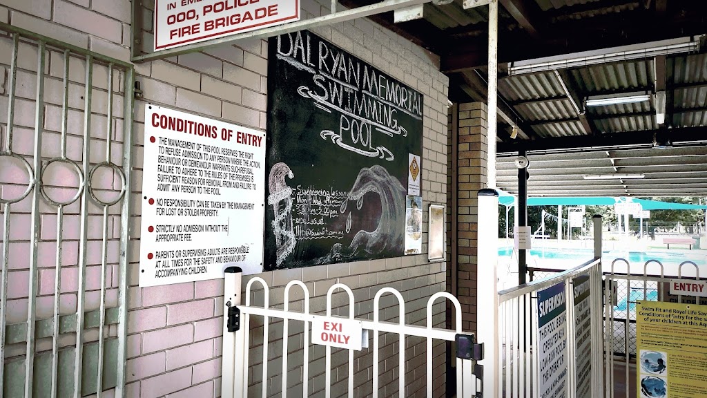 Dal Ryan War Memorial Swimming Pool | 44 John St N, Laidley QLD 4341, Australia | Phone: (07) 5465 1507