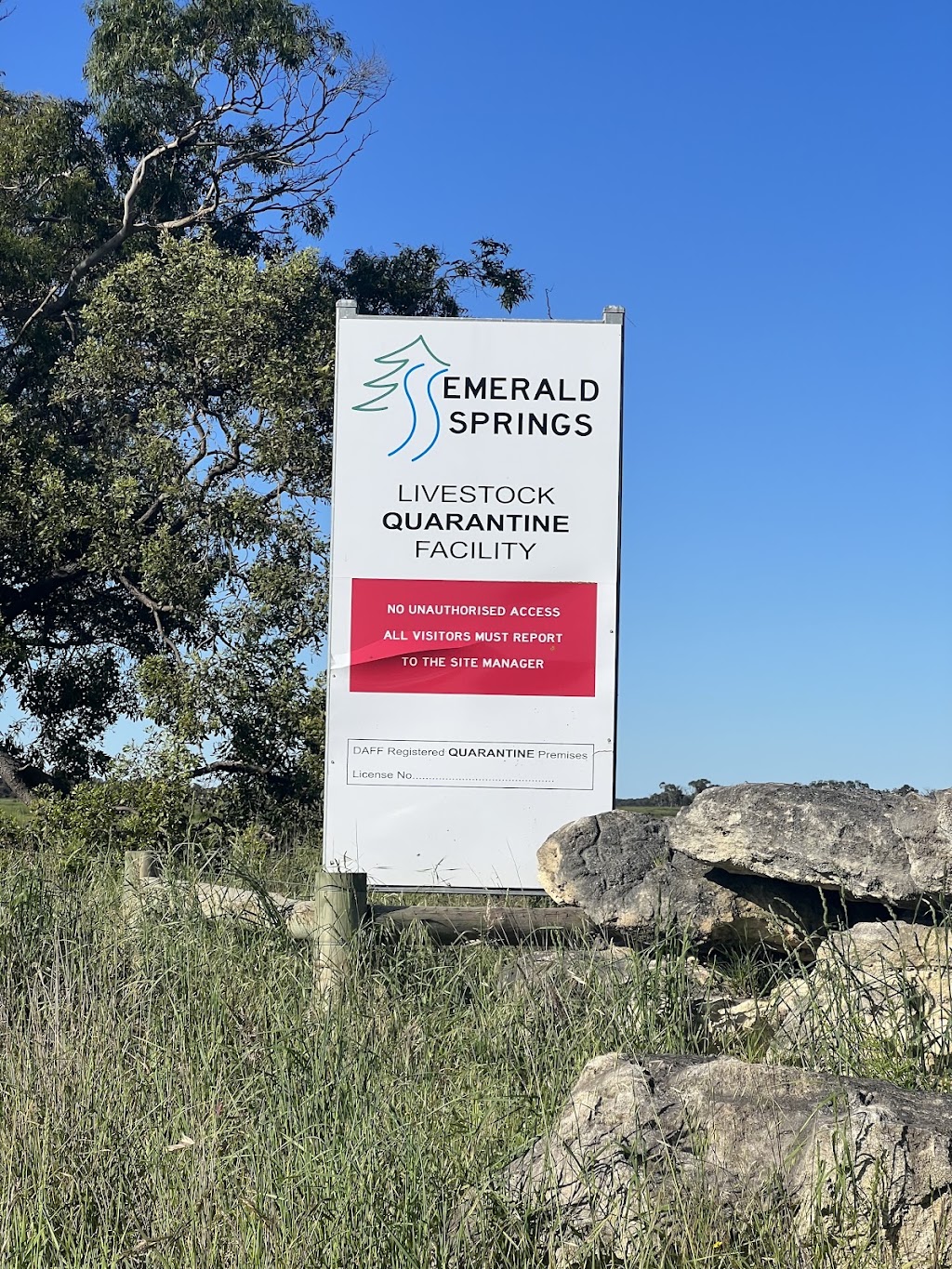 Emerald Springs Livestock Quarantine Facility | 300 Henkes Rd, Mumbannar VIC 3304, Australia | Phone: 0477 516 999