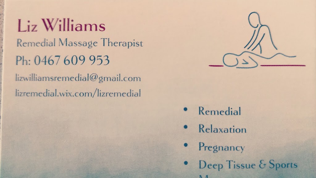 Liz Williams Remedial Massage | 42 Ritchie Dr, Clyde North VIC 3978, Australia | Phone: 0467 609 953