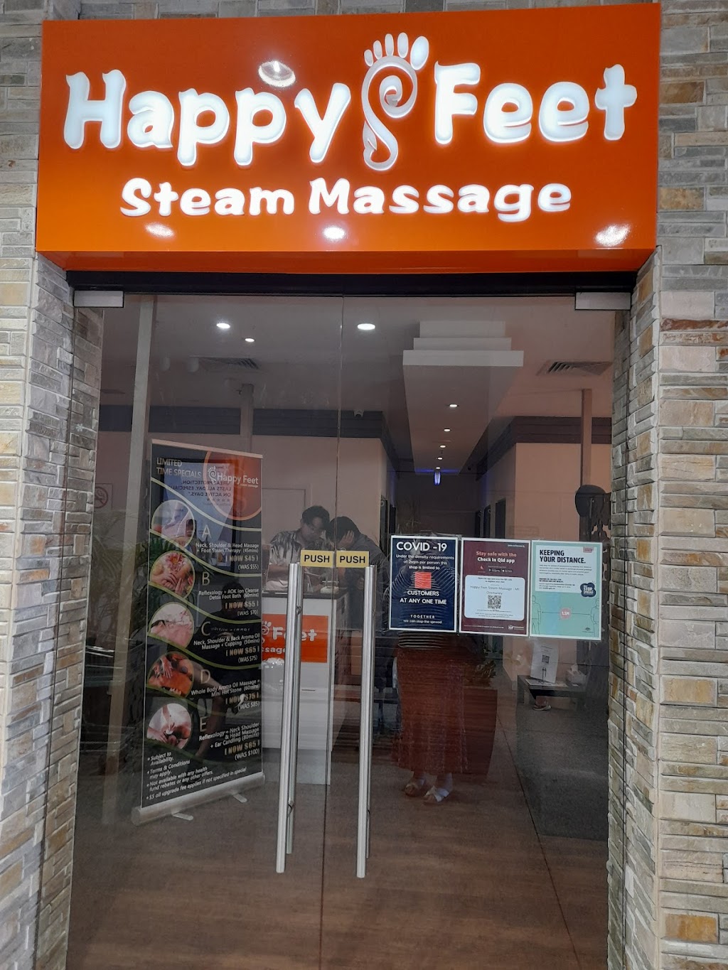 Happy Feet Steam Massage | Mount Ommaney QLD 4074, Australia | Phone: (07) 3715 8887