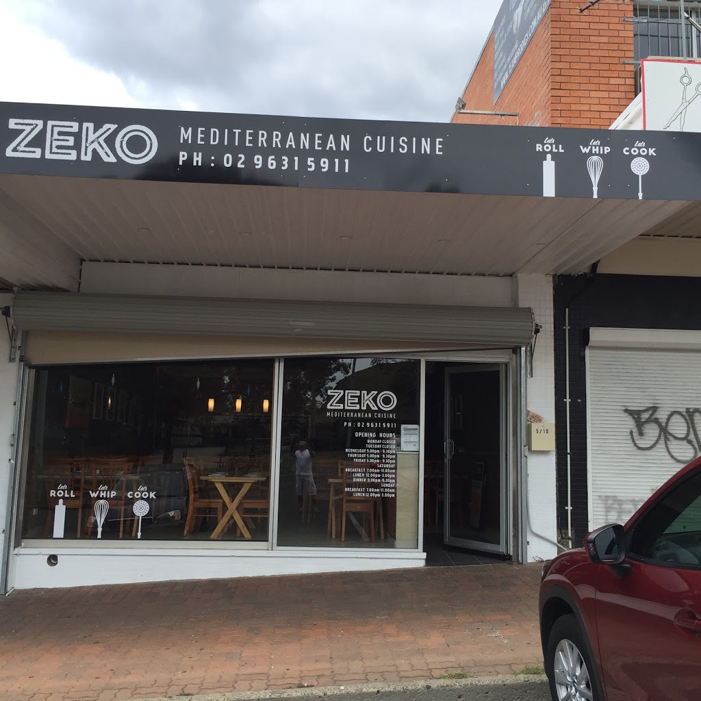 Zeko Mediterranean Cuisine | Best Rd & Mackenzie Blvd, Seven Hills NSW 2147, Australia | Phone: (02) 9631 5911