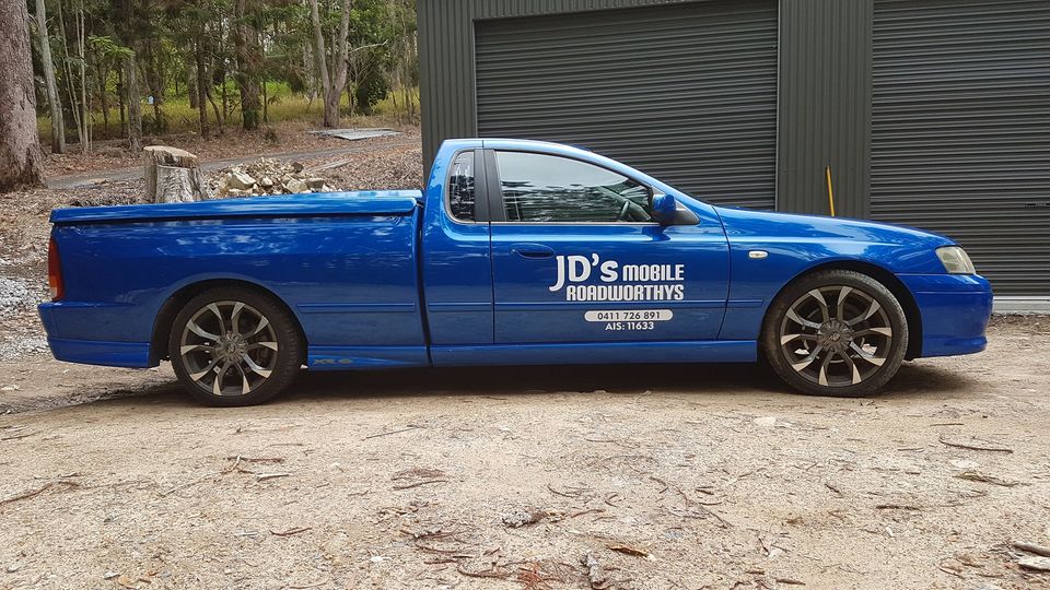 J.Ds MOBILE ROADWORTHYS | 57 Armada Cres, Currumbin Waters QLD 4223, Australia | Phone: 0411 726 891