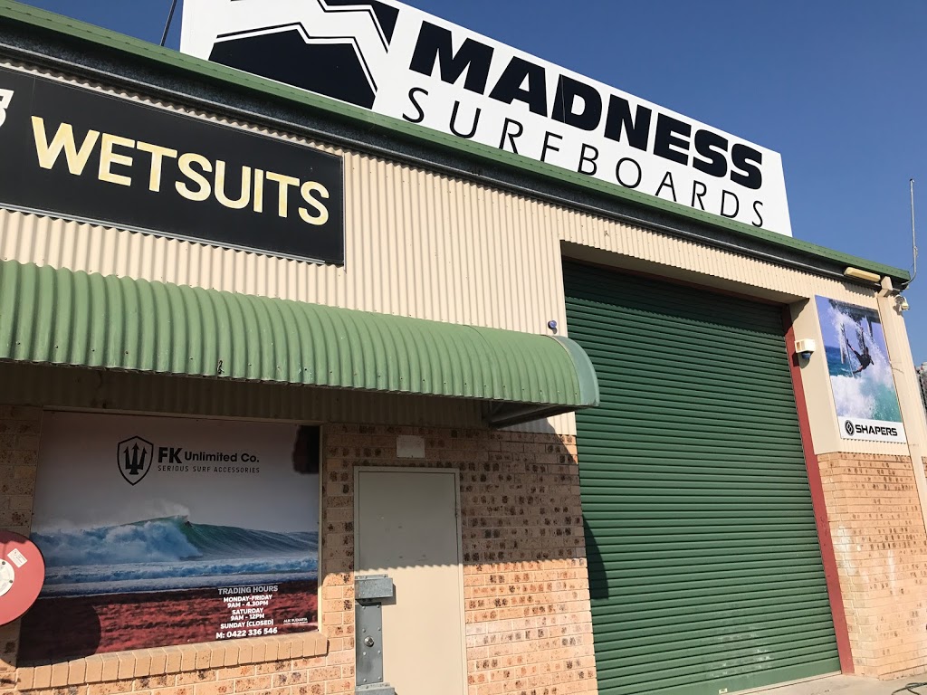 Madness Surfboards | store | 7/4 Hawke Dr, Woolgoolga NSW 2456, Australia | 0266541640 OR +61 2 6654 1640