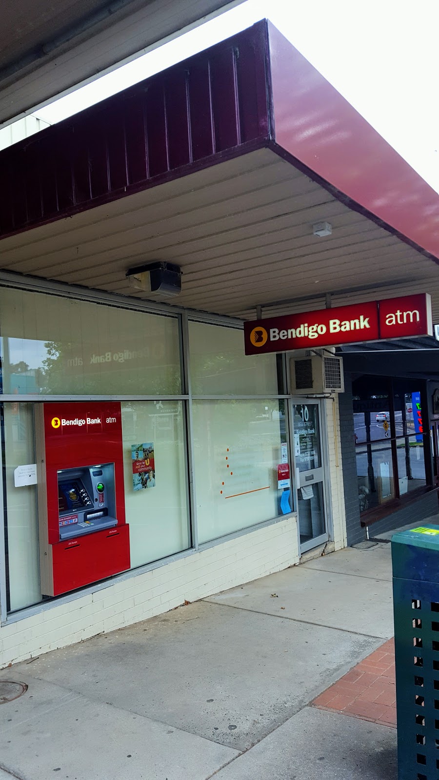 Bendigo Bank ATM | atm | 12 Bell St, Yarra Glen VIC 3775, Australia | 0397301696 OR +61 3 9730 1696