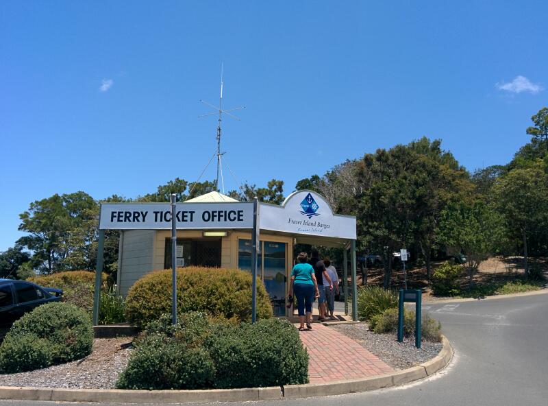 Fraser Island Barges Ticket Office | 54 Ariadne St, River Heads QLD 4655, Australia | Phone: 1800 249 122