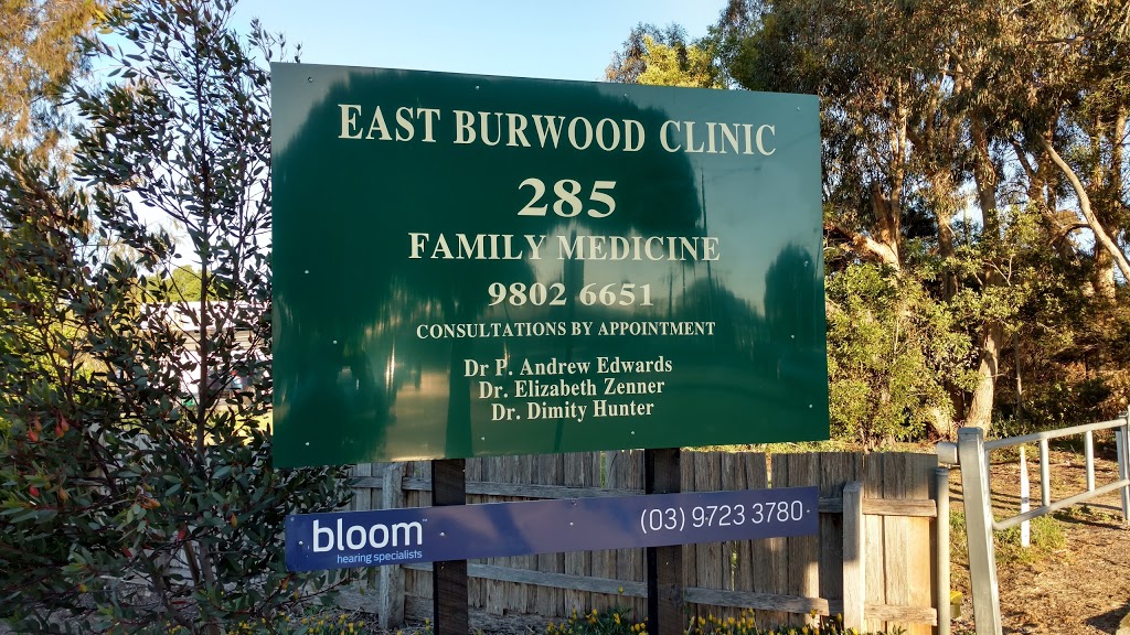 East Burwood Clinic | doctor | 285 Burwood Hwy, Burwood East VIC 3151, Australia | 0398026651 OR +61 3 9802 6651