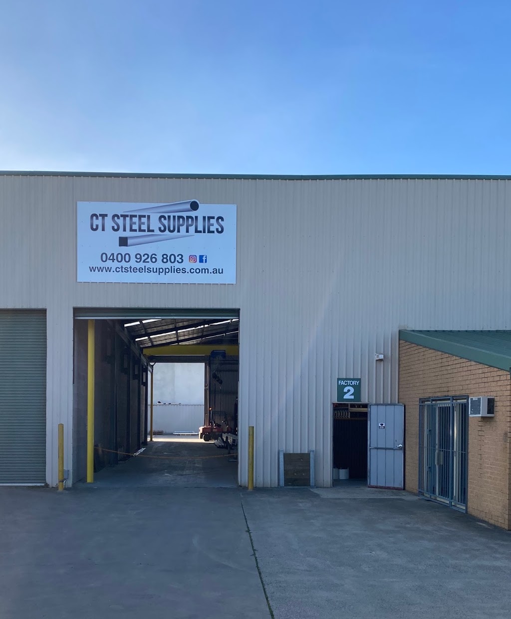 CT Steel Supplies | 2/1879 Frankston - Flinders Rd, Hastings VIC 3915, Australia | Phone: (03) 5947 5866