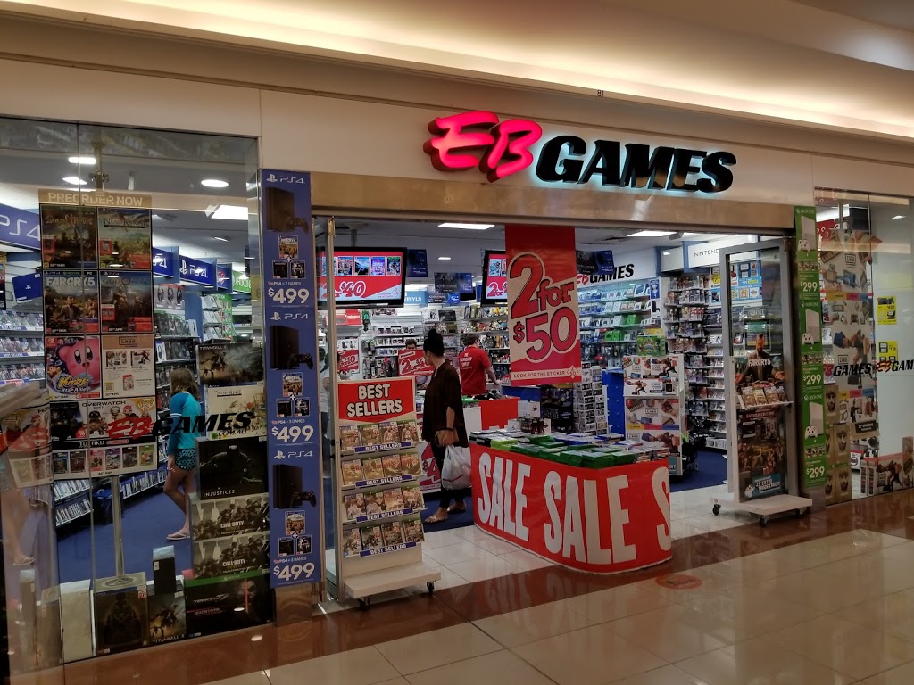 EB Games Capalaba Park | Capalaba Park Shopping Centre, 81 Redland Bay Rd, Capalaba QLD 4157, Australia | Phone: (07) 3245 4311