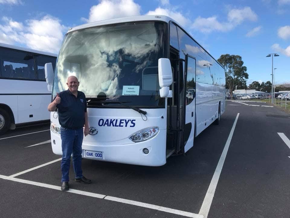 Oakleys Coaches | 97 Beach Rd, Margate TAS 7054, Australia | Phone: 0418 142 494