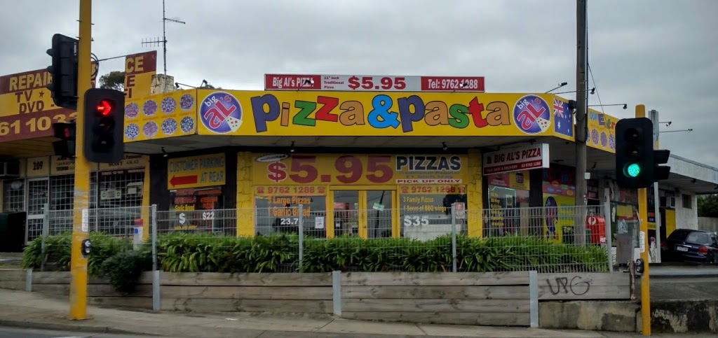 Big Als Pizza | restaurant | 1/211 Scoresby Rd, Boronia VIC 3155, Australia | 0397621288 OR +61 3 9762 1288