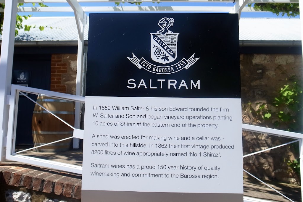 Saltram Cellar Door | tourist attraction | Murray St, Angaston SA 5353, Australia | 0885610200 OR +61 8 8561 0200