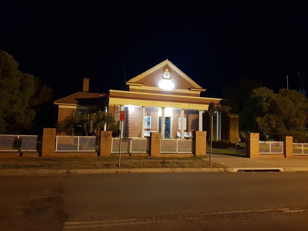 Scone Court House | courthouse | Liverpool St & Main Street, Scone NSW 2337, Australia | 0265215802 OR +61 2 6521 5802