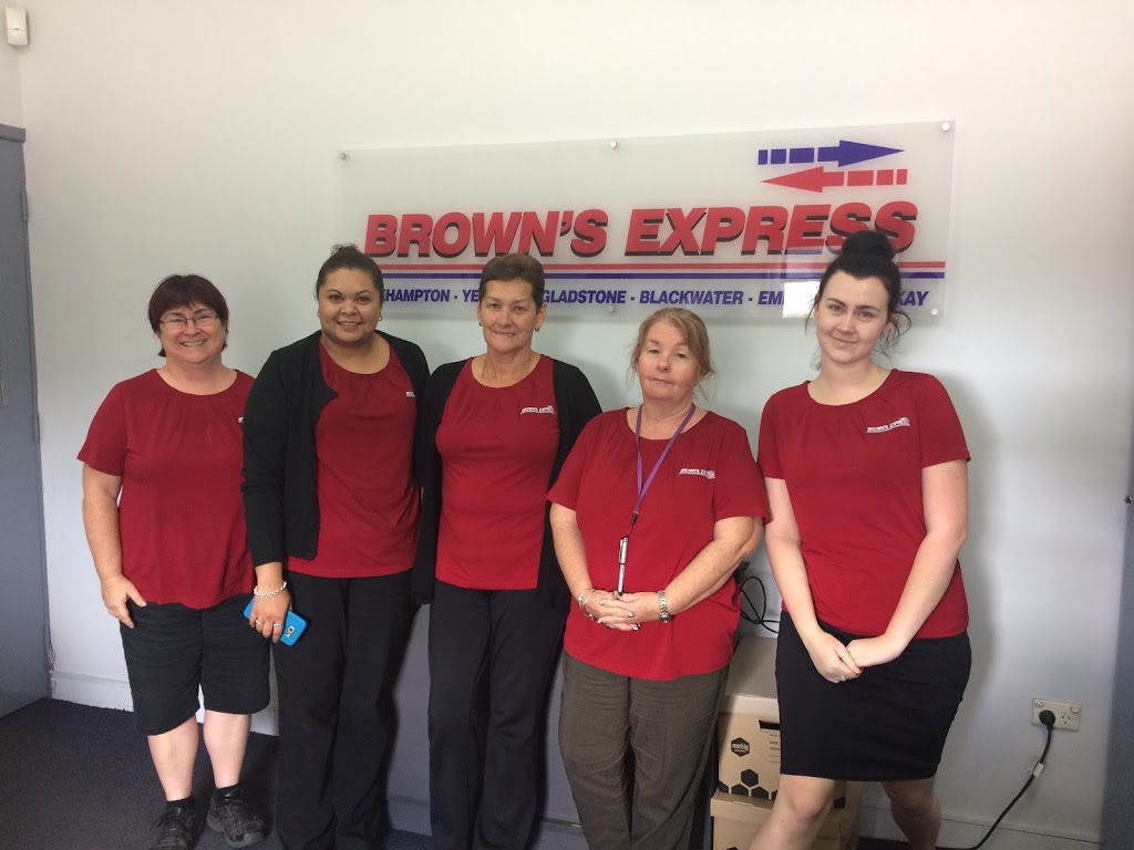 Browns Express | 159 Alexandra St, Kawana QLD 4701, Australia | Phone: (07) 4922 0381