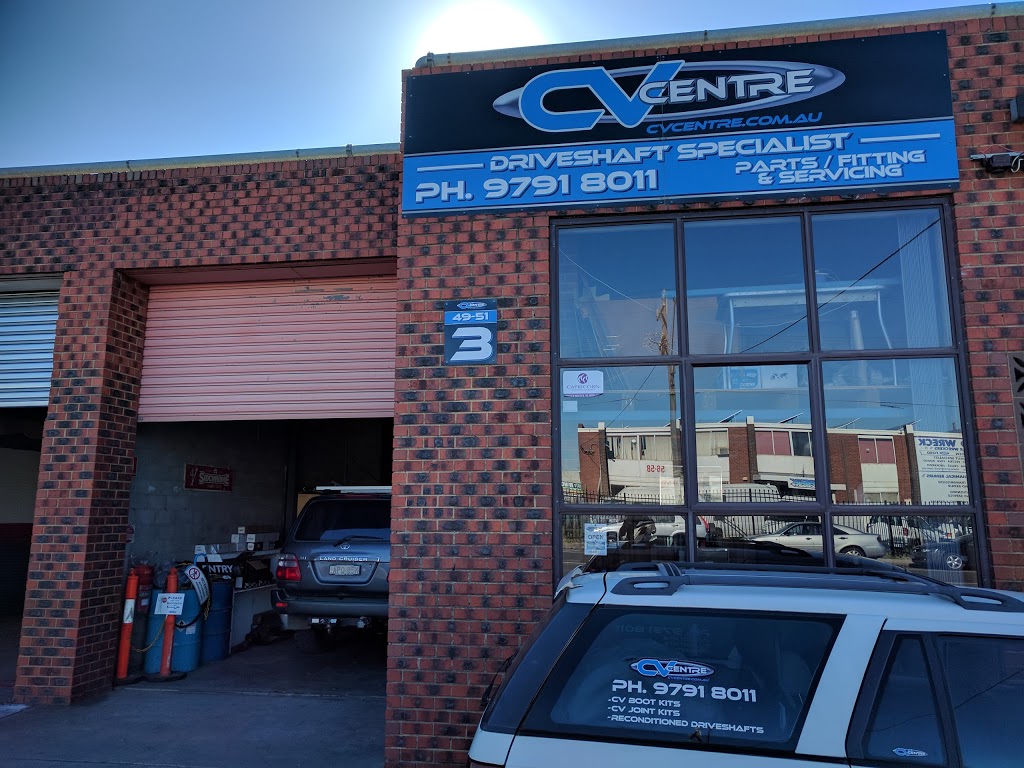 CV Centre Dandenong | car repair | 3/49-51 Bennet St, Dandenong VIC 3175, Australia | 0397918011 OR +61 3 9791 8011