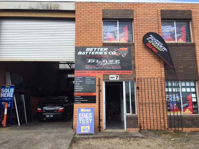 Blaze Batteries | car repair | 6/17 Teatree Ave, Currumbin QLD 4223, Australia | 0755595088 OR +61 7 5559 5088