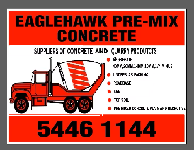 Eaglehawk Pre Mix Concrete | 45 Caldwells Rd, Eaglehawk VIC 3556, Australia | Phone: (03) 5446 1144