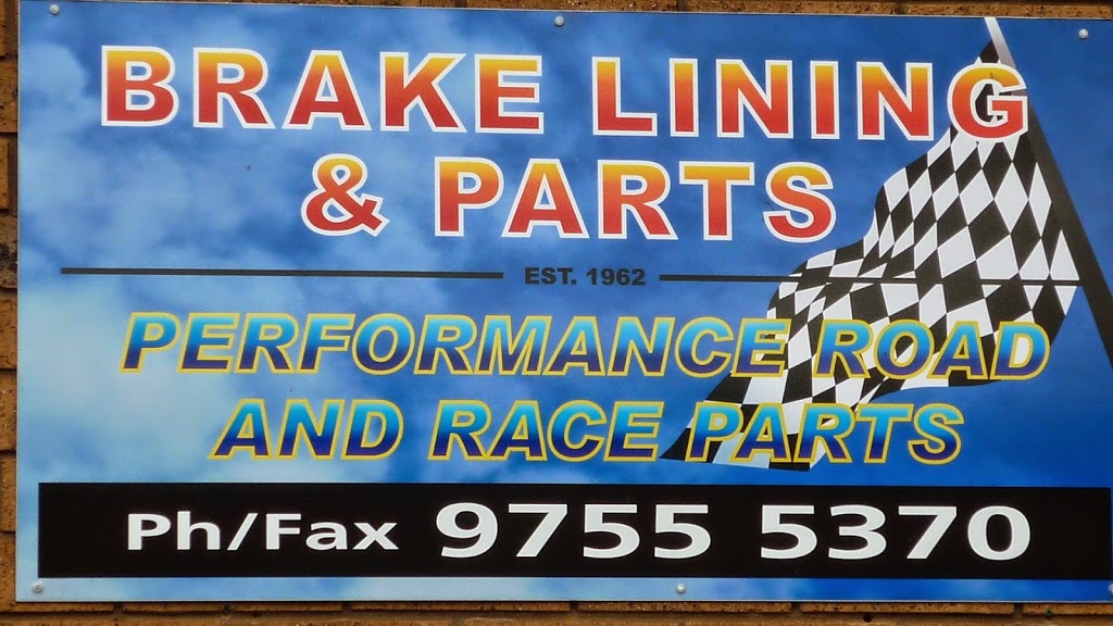 Brake Lining & Parts Supply Co. | 15/23 Childs Rd, Chipping Norton NSW 2170, Australia | Phone: (02) 9755 5370