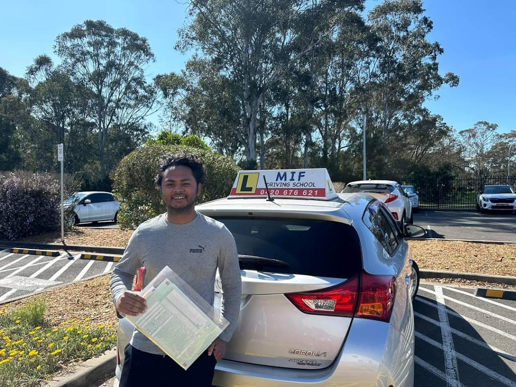 MIF Driving School | 9 Bundy Cl, Macquarie Fields NSW 2564, Australia | Phone: 0420 676 621
