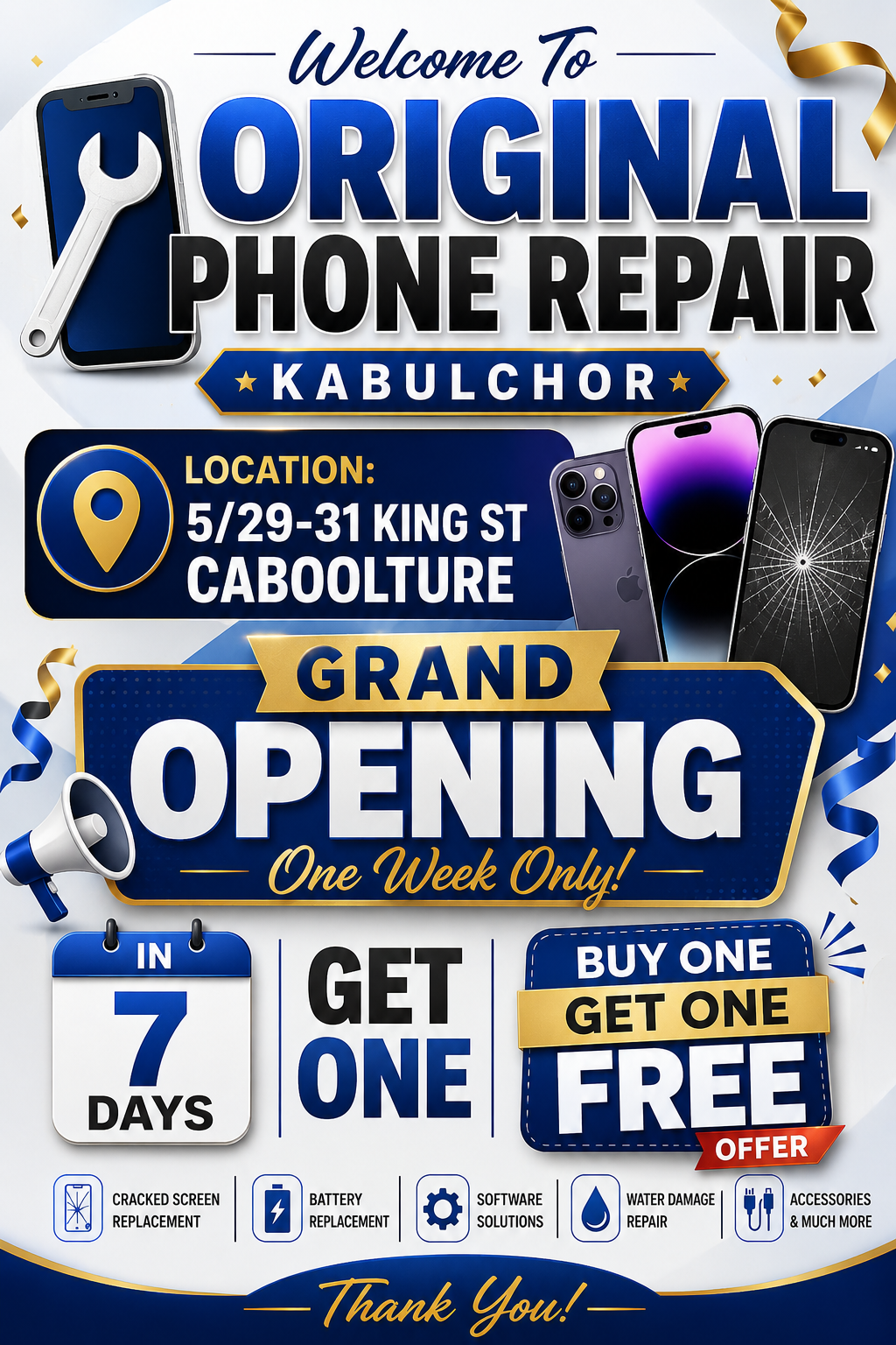 Original phone repair Caboolture | 14 Cassowary Ct, Caboolture QLD 4510, Australia | Phone: 0455 573 324