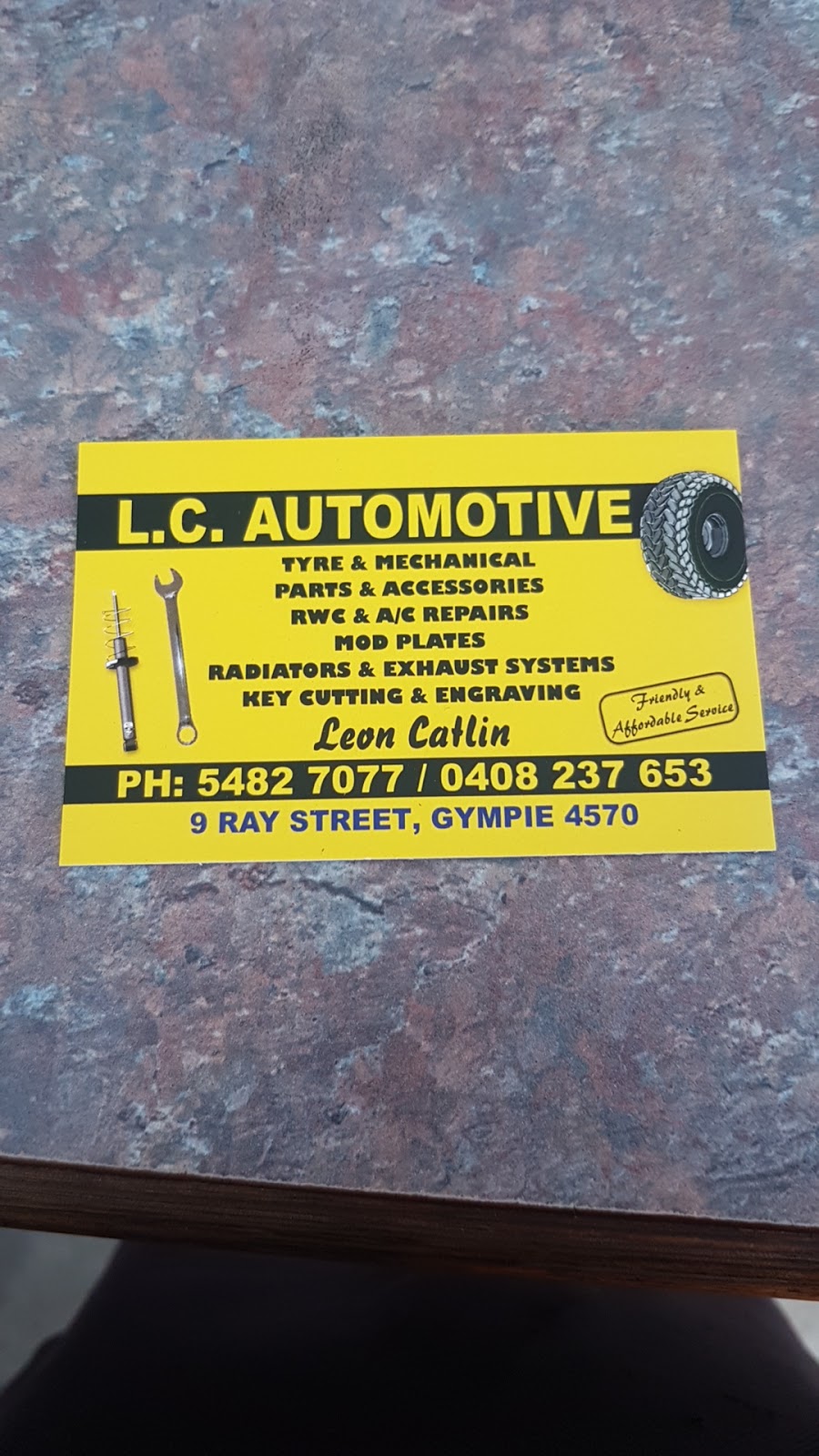 L. C. Automotive | car repair | 9 Ray St, Gympie QLD 4570, Australia | 0754827077 OR +61 7 5482 7077