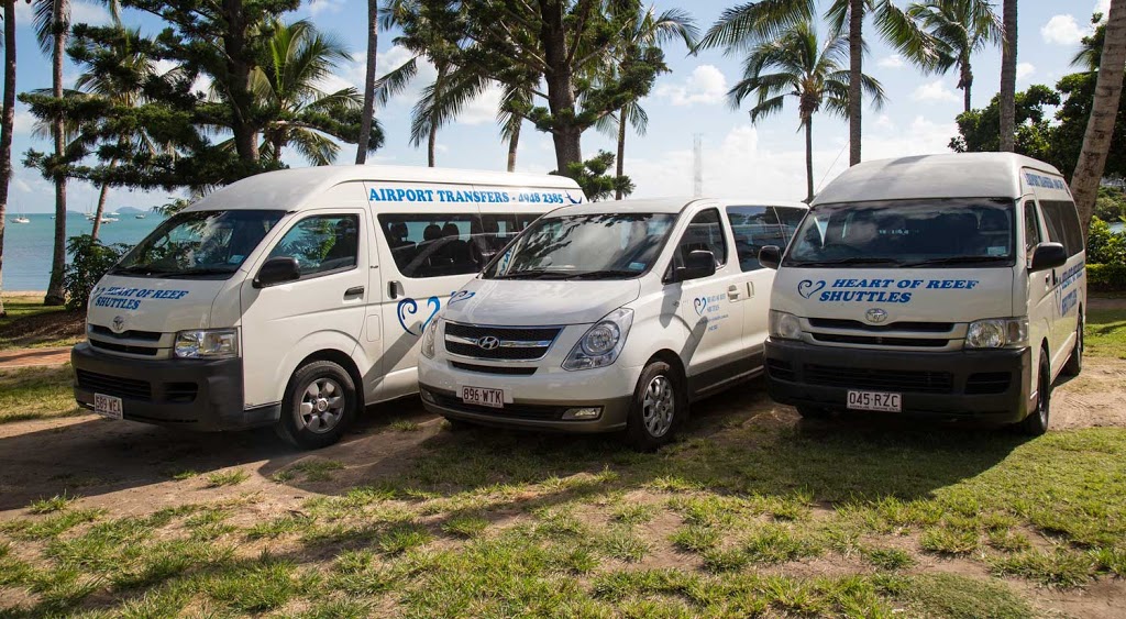 Heart of Reef Shuttles | 5 Amarula Pl, Cannonvale QLD 4802, Australia | Phone: (07) 4948 2385