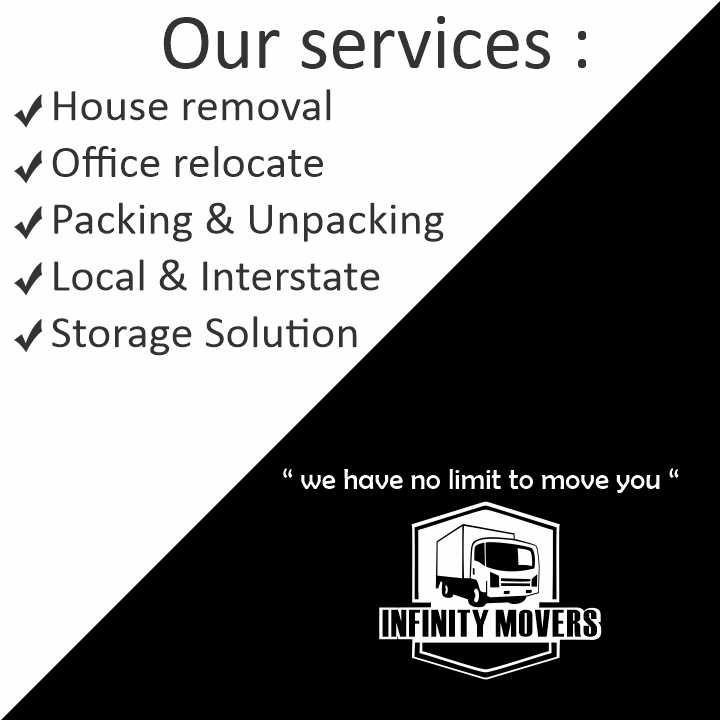 Infinity Movers | 29 Halloran St, Lilyfield NSW 2040, Australia | Phone: 0415 203 190