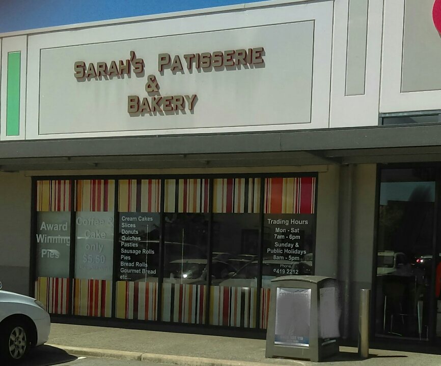 Sarahs Patisserie And Bakery | bakery | 6/1 Hero Cres, Bertram WA 6167, Australia | 94192212 OR +61 94192212