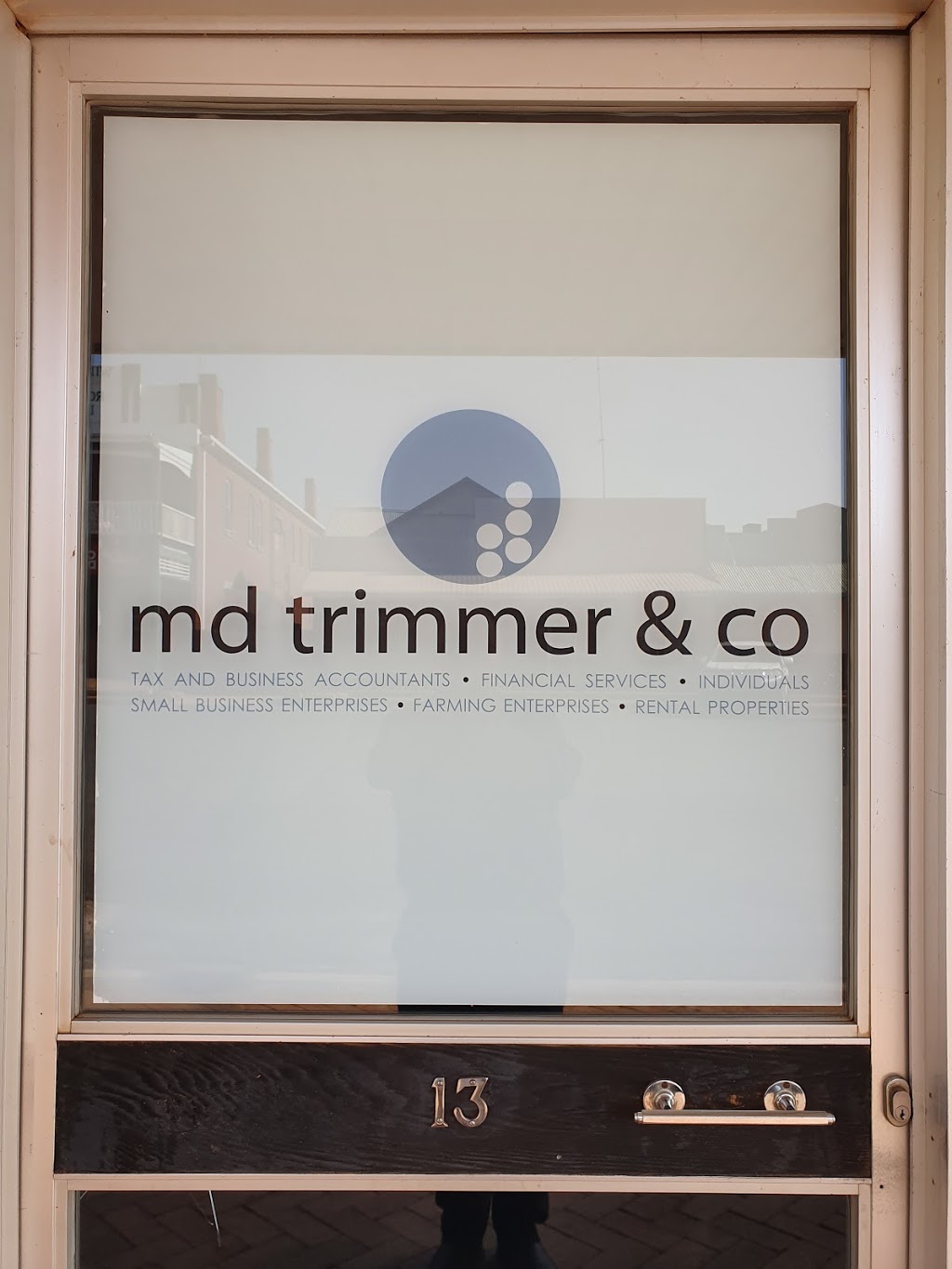 M D Trimmer & Co | accounting | 13 Foster St, Lake Cargelligo NSW 2672, Australia | 0268981622 OR +61 2 6898 1622
