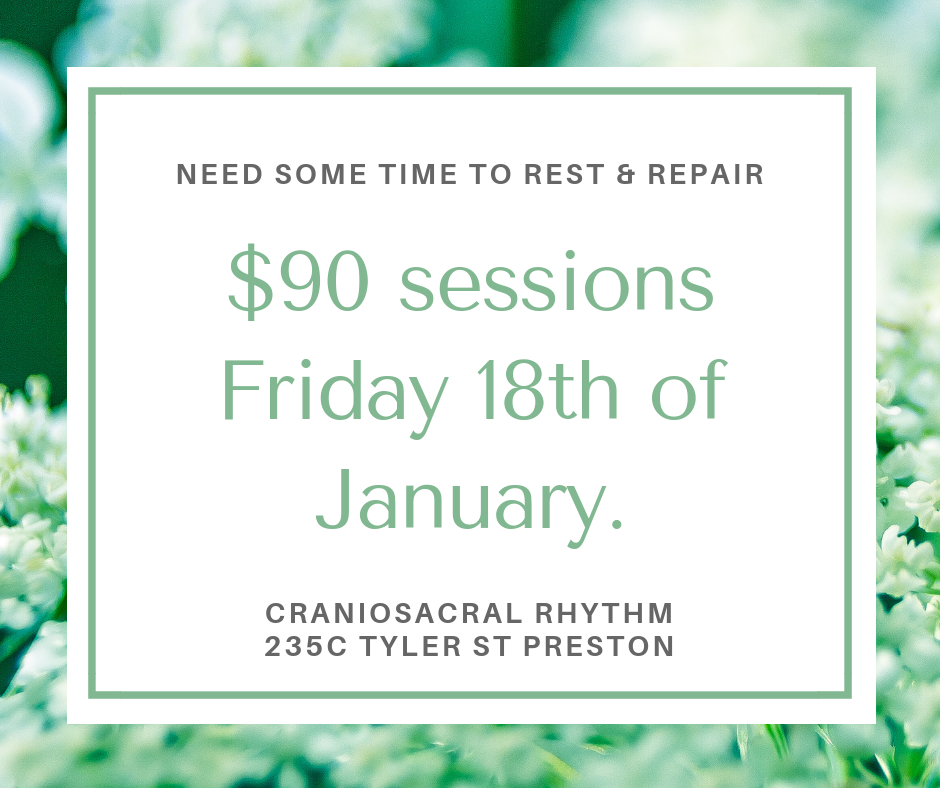 Craniosacral Rhythm | health | 235C Tyler St, Preston VIC 3072, Australia | 0413226688 OR +61 413 226 688