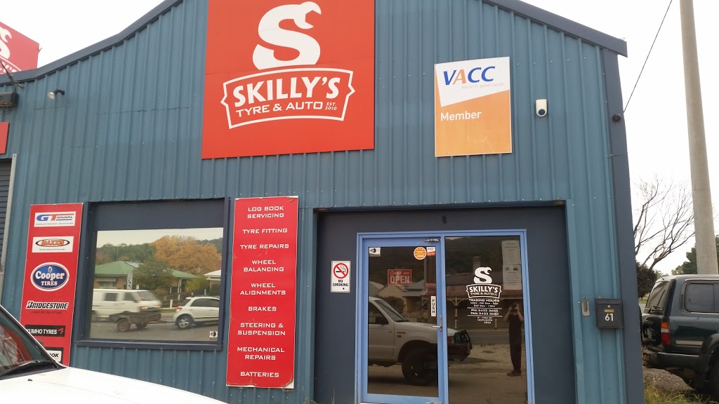 Skillys Tyre & Auto | car repair | 61 High St, Heathcote VIC 3523, Australia | 0354333663 OR +61 3 5433 3663
