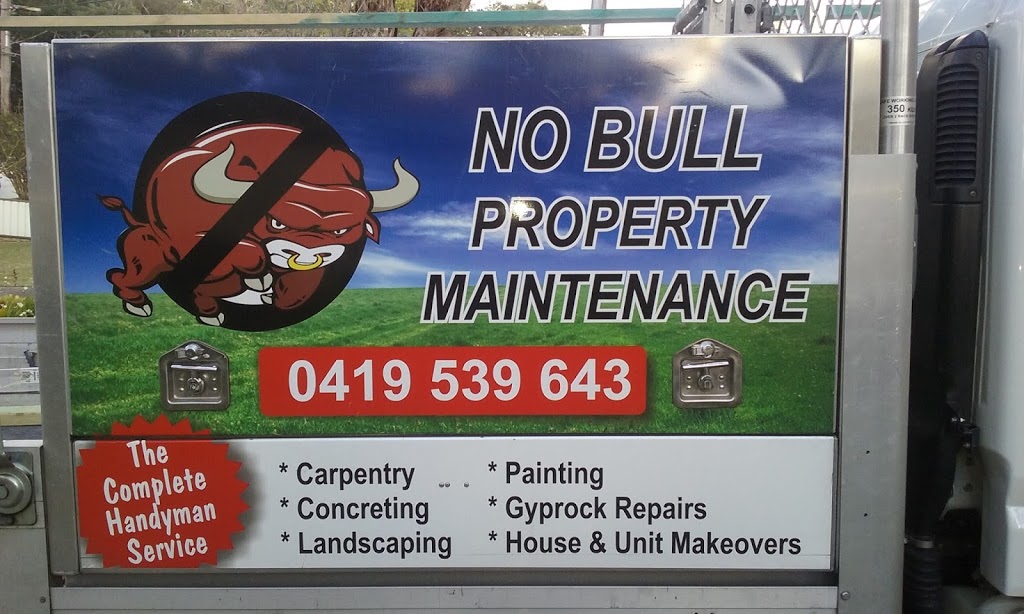 No Bull Property Maintenance | general contractor | 164 President Ave, Miranda NSW 2228, Australia | 0419539643 OR +61 419 539 643