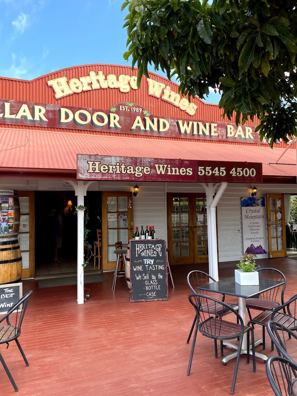 Heritage Estate Wine | food | 119-123 Long Rd, Tamborine Mountain QLD 4272, Australia | 0746852197 OR +61 7 4685 2197