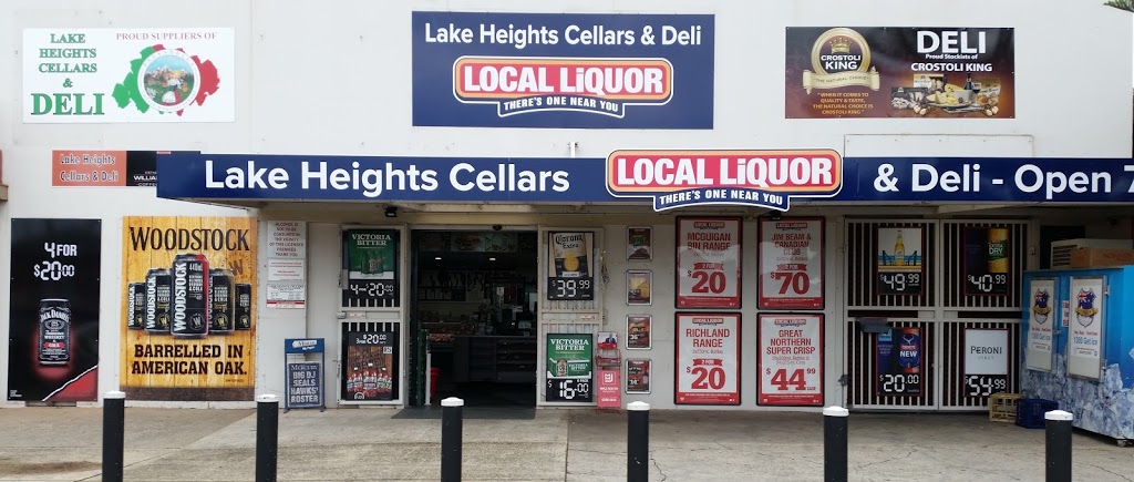 Lake Heights Cellars & Deli | shop 1/20-22 Weringa Ave, Lake Heights NSW 2502, Australia | Phone: (02) 4274 6208