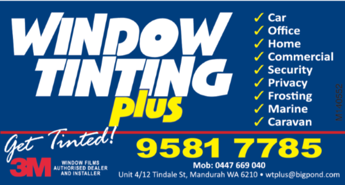 3M Window Tinting Plus | car repair | 7/12 Tindale St, Silver Sands WA 6210, Australia | 0895817785 OR +61 8 9581 7785