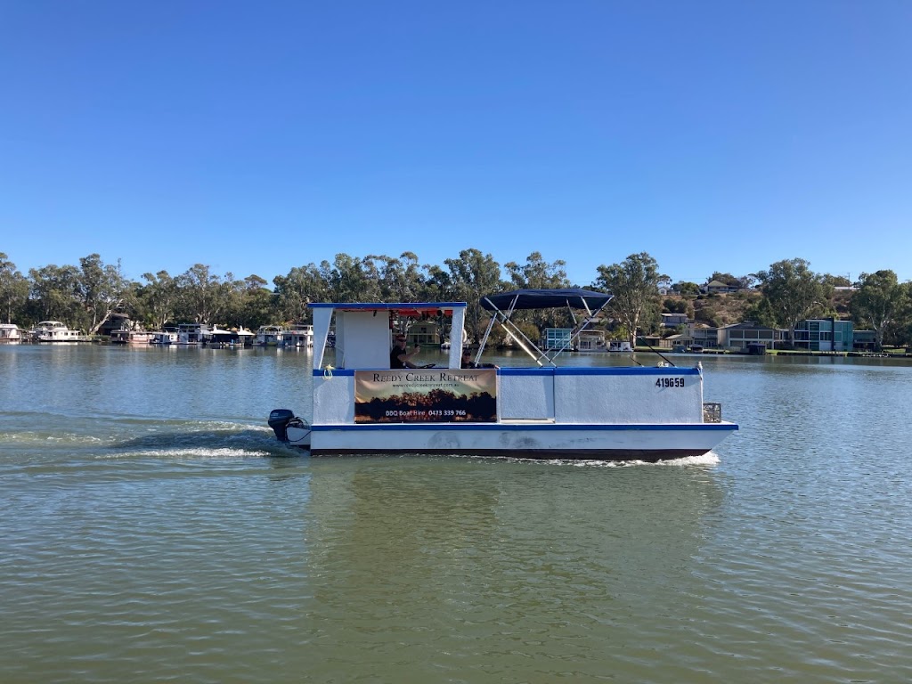 Reedy Creek Retreat BBQ Boats | 99 Pelican Dr, Mannum SA 5238, Australia | Phone: 0473 339 766